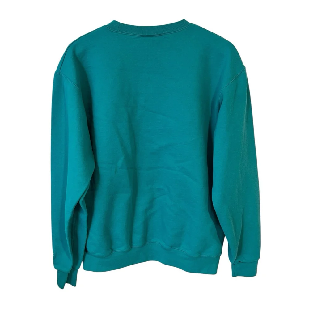 Champion Illinois Sweatshirt Medium Teal Orange